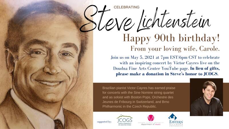 Banner Image for Steve Lichtenstein's 90th Birthday Concert Celebration!