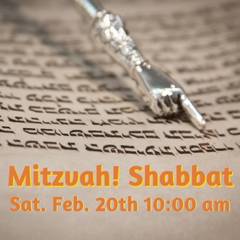 Banner Image for Mitzvah! Shabbat