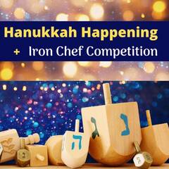 Banner Image for JCOGS Hanukkah Happening + Iron Chef competition IN PERSON ONLY